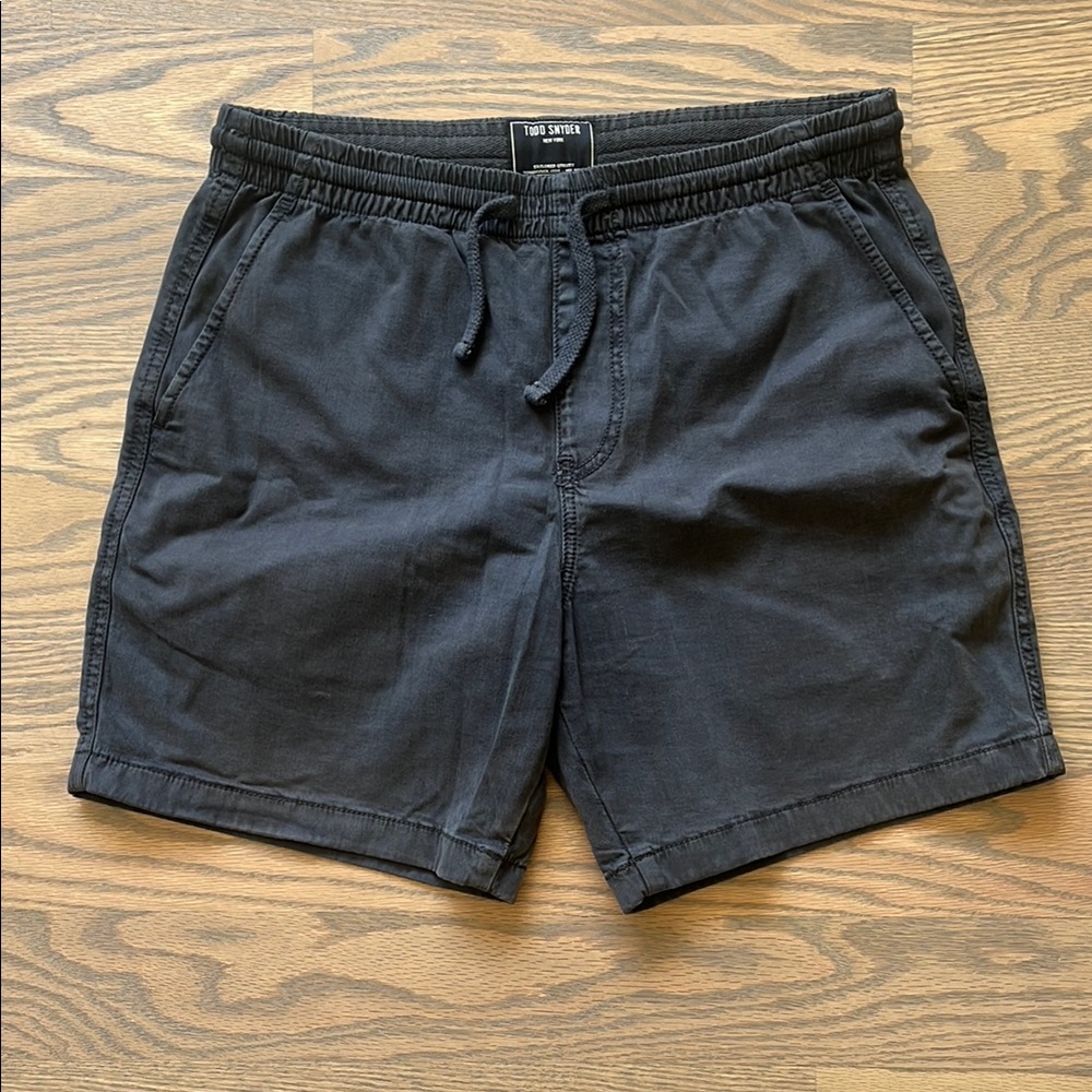 Todd Snyder Weekender Shorts Faded Black